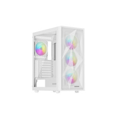 Obudowa Genesis Diaxid 605 ARGB MIDI TOWER USB-C Biała 