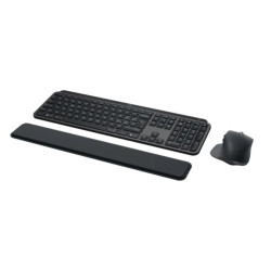 Klawiatura MX Keys S + mysz + podkładka Combo Graphite US 920-011614 
