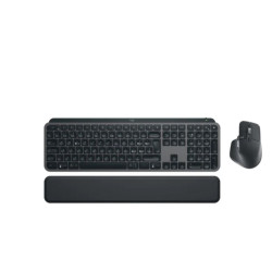 Klawiatura MX Keys S + mysz + podkładka Combo Graphite US 920-011614 