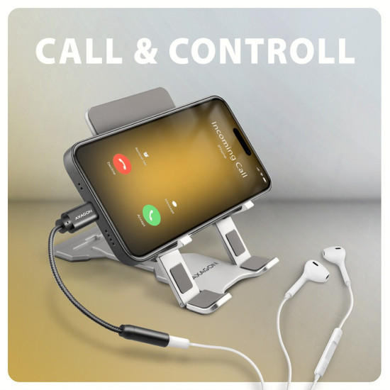 Zewnętrzna karta dźwiękowa ADA-HC USB-C 32bit DAC 3.5mm (F) złącze, 384kHz