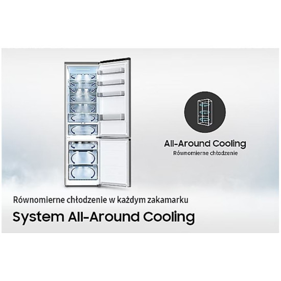 Chłodziarko-zamrażarka RB38C602DSA 