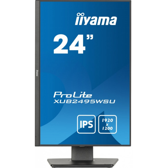 Monitor 24 cale XUB2495WSU-B7 IPS,16:10,300cd,4ms,HDMI,DP,3xUSB(3.2), 1xUSB-c,2x2W,FlickerFree,HAS(150mm) 