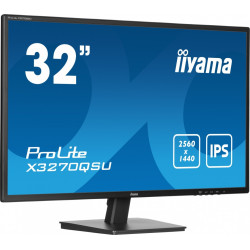Monitor 32 cale X3270QSU-B1 IPS,WQHD,HDMI,DP,100Hz,250cd,3ms,2x2W,   3xUSB(3.2),FlickerFree,VESA 