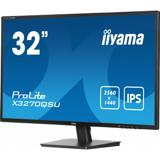 Monitor 32 cale X3270QSU-B1 IPS,WQHD,HDMI,DP,100Hz,250cd,3ms,2x2W,   3xUSB(3.2),FlickerFree,VESA 