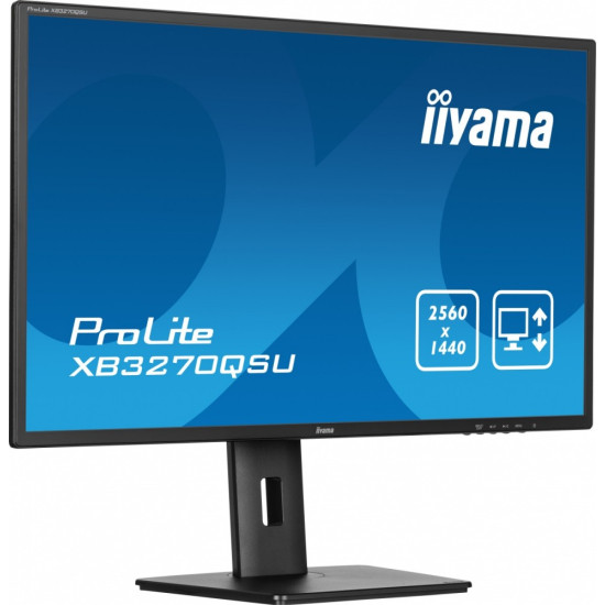 Monitor 32 cale XB3270QSU-B1 IPS,WQHD,HDMI,DP,100Hz,250cd,3ms,2x2W,  3xUSB(3.2),FlickerFree,VESA,HAS(150mm) 