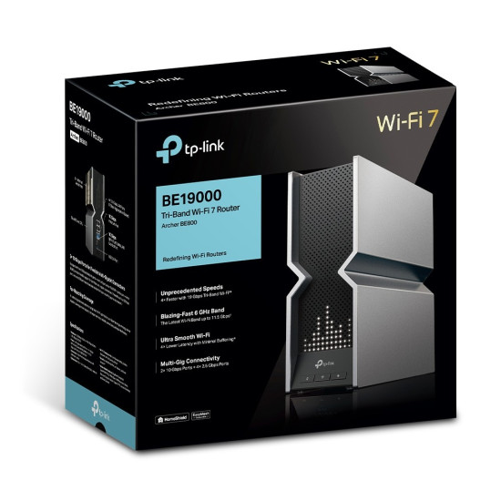 Archer BE800 Router WiFi 7 BE19000 