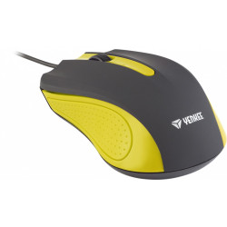 Mysz przewodowa 3 przyciski, gumowana powierzchnia 