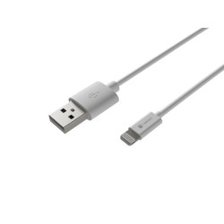 Kabel Lightning (M)->USB-A(M) 2m MFI Prati Biały