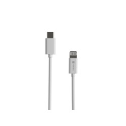 Kabel Lightning (M)->USB-C(M) 2m MFI Prati Biały