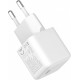 Ładowarka sieciowa USB C 20W 3A Power Delivery 3.0 QC 3.0 Biała
