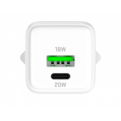 Ładowarka sieciowa USB C/A 20W/18W 3A Power delivery 3.0 QC3.0 