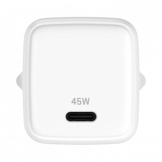 Ładowarka sieciowa USB C 45W 3A Power delivery 3.0 QC3.0 Biała