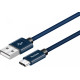 Kabel USB A 2.0 / USB C transfer danych 480Mb/s /3A 