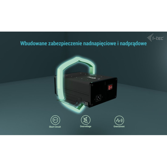 !i-tec USB-C/USB-A Metal Charging + data HUB 15W per port 10x USB-C 