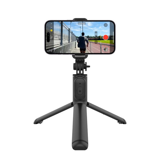 Kompaktowy selfie stick Bluetooth tripod