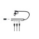 Hub USB-C/USB-A Metal 1x USB 3.0 + 3x USB 2.0 