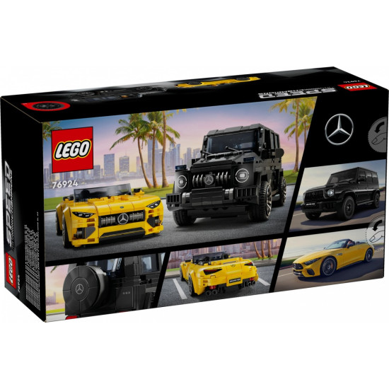 Klocki Speed Champions 76924 Mercedes-AMG G 63 i Mercedes-AMG SL 63