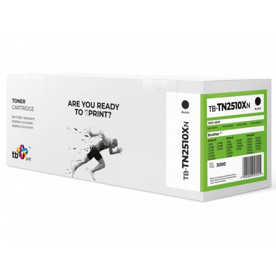 Toner do Brother TN2510XL TB-TN2510XN BK 100% nowy