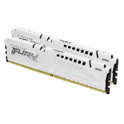 Pamięć DDR5 Fury Beast 32GB(2*16GB)/6000 CL30 EXPO biała