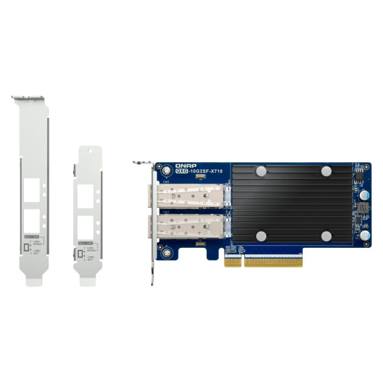 Dwuportowa sieciowa karta rozszerzeń QXG-10G2SF-X710 10GbE d-p SFP+ network expand card 