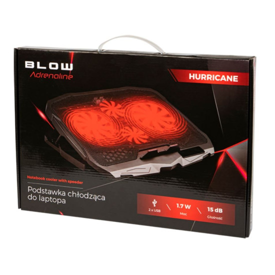Podstawka chłodząca laptop 4 FAN HURRICANE 