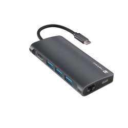 Multiport Adapter Fowler 2 V2 USB-C->HUB USB 3.0 3X, HDMI4K 