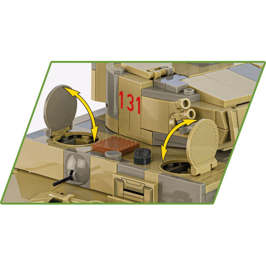 Klocki Panzer VI Tiger no131 