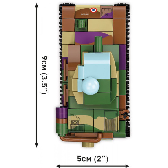 Klocki Renault R35 - Valentine IX - Panzer I