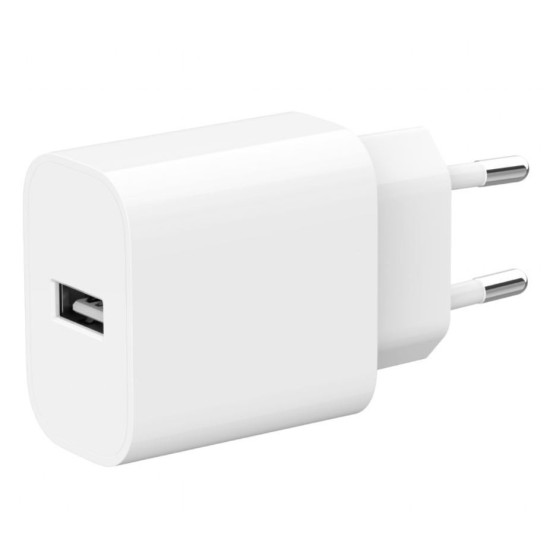 Ładowarka USB-A 2.4A biała 