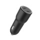 Ładowarka samochodowa 2xUSB-C PD 40W czarna 