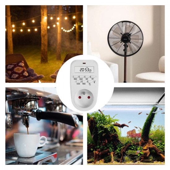 Włącznik czasowy timer cyfrowy GB362 E 