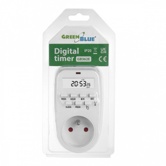 Włącznik czasowy timer cyfrowy GB362 E 