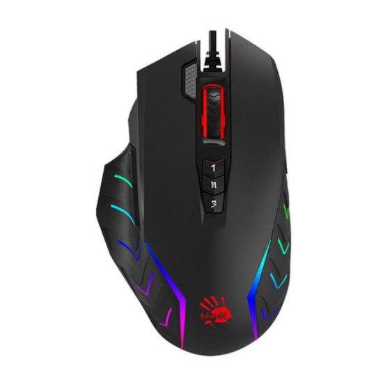 Mysz A4TECH BLOODY J95S Stone Black USB 