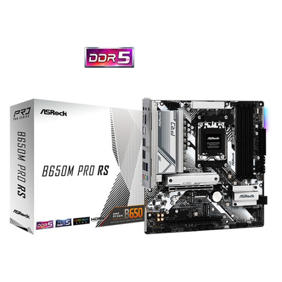 Płyta główna B650M PRO RS AM5 4DDR5 HDMI/DP mATX 