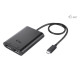 Stacja dokująca USB-C Dual 4K/60Hz (single 8K/30Hz) DP Video Adapter 