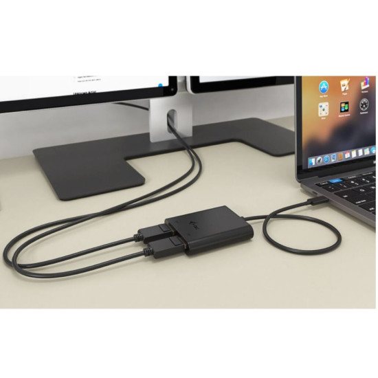 Stacja dokująca USB-C Dual 4K/60Hz (single 8K/30Hz) DP Video Adapter 