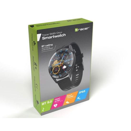 Smartwatch TRACER SM8V ONYX 