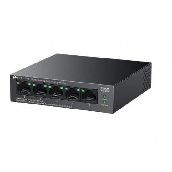 Przełącznik 5xGE PoE+ LS105GP
