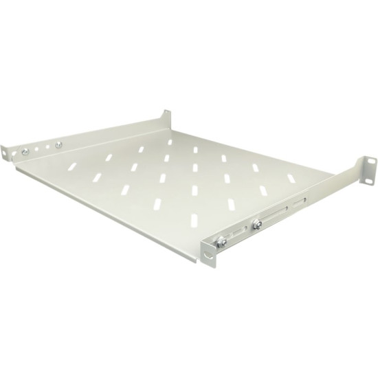 Półka stała 19 cali 1U głębokość 350mm Szary