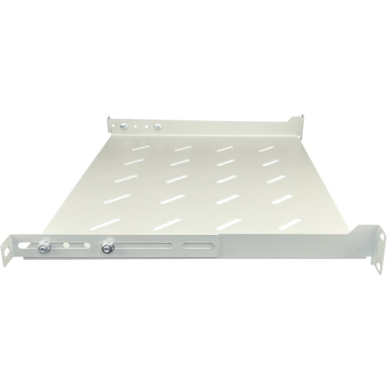 Półka stała 19 cali 1U głębokość 350mm Szary