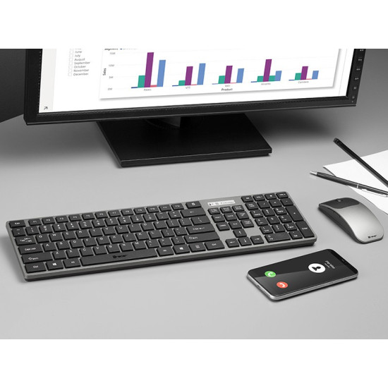 Zestaw klawiatura i myszka SET RF Nano USB