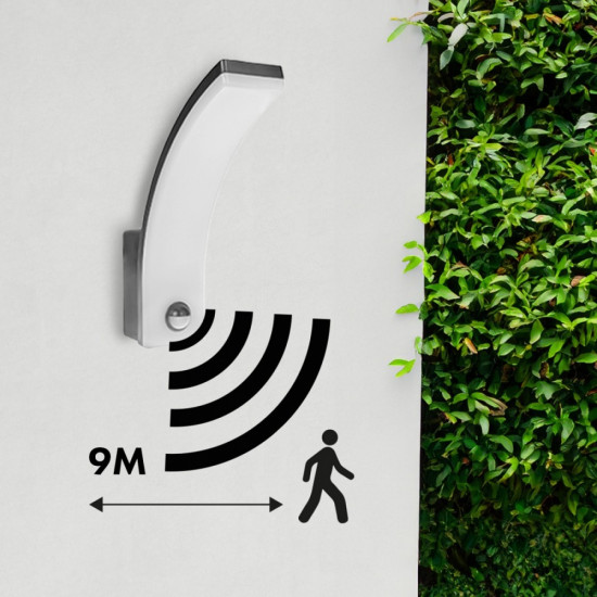 Lampa LED z czujnikiem ruchu MCE512 GR 