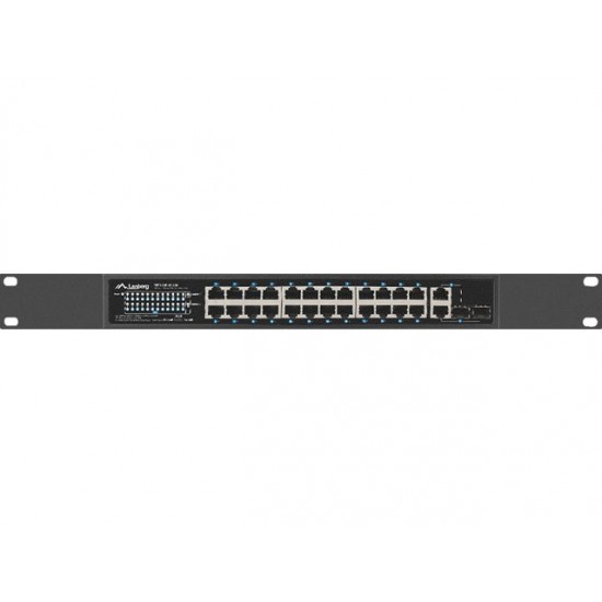 Przełącznik 24X 100MB POE+ /2x COMBO 250W RSFE-24P-2C-250 