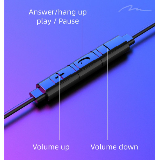 Słuchawki douszne Earphones All USB-C MT3609K