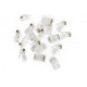 Wtyk RJ45 (8P8C) przelotowy, kat.5e, nieekranowany, AWG 26-24, opakowanie 100 szt. 