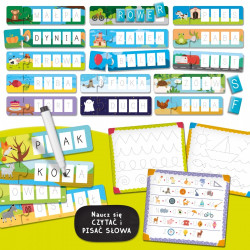 Zestaw Carotina - 10 gier z czytaniem i pisaniem