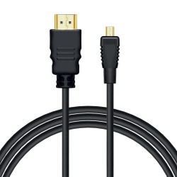 Kabel HDMI (M) - micro HDMI (M) z Ethernetem,  2m, CL-40/M