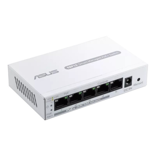Przełącznik Smart EBP15 5xGE (4xPoE+ 60W) 