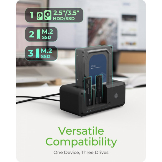 Stacja dokująca IB-2924MSCL-C31 Docking & CloneStation                    1x 2,5