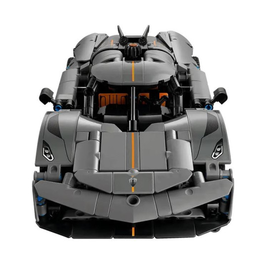 Klocki Technic 42173 Szary hipersamochód Koenigsegg Jesko Absolut